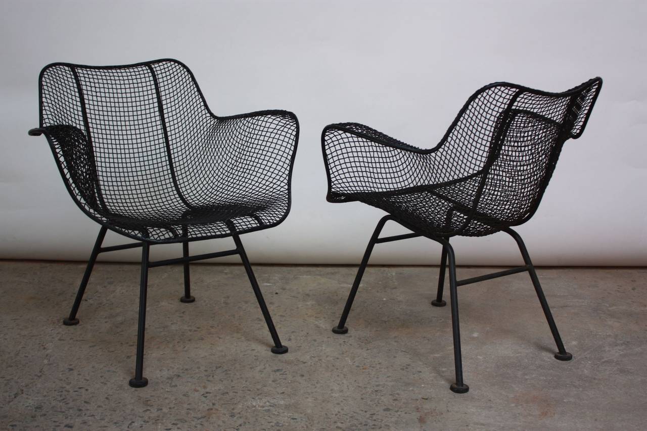 1950s Russell Woodard Patio Table and Four Chairs at 1stDibs