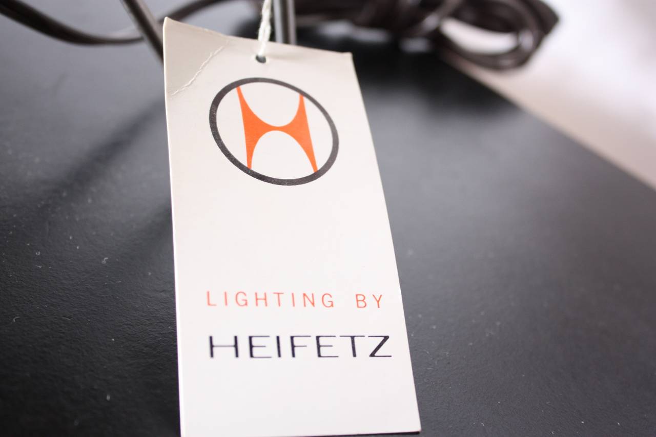 Pair of Heifetz Table Lamps In Excellent Condition In Brooklyn, NY