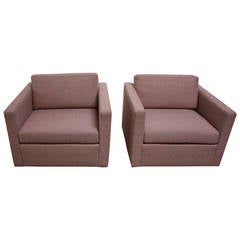Pair of Jack Cartwright Cube Chairs