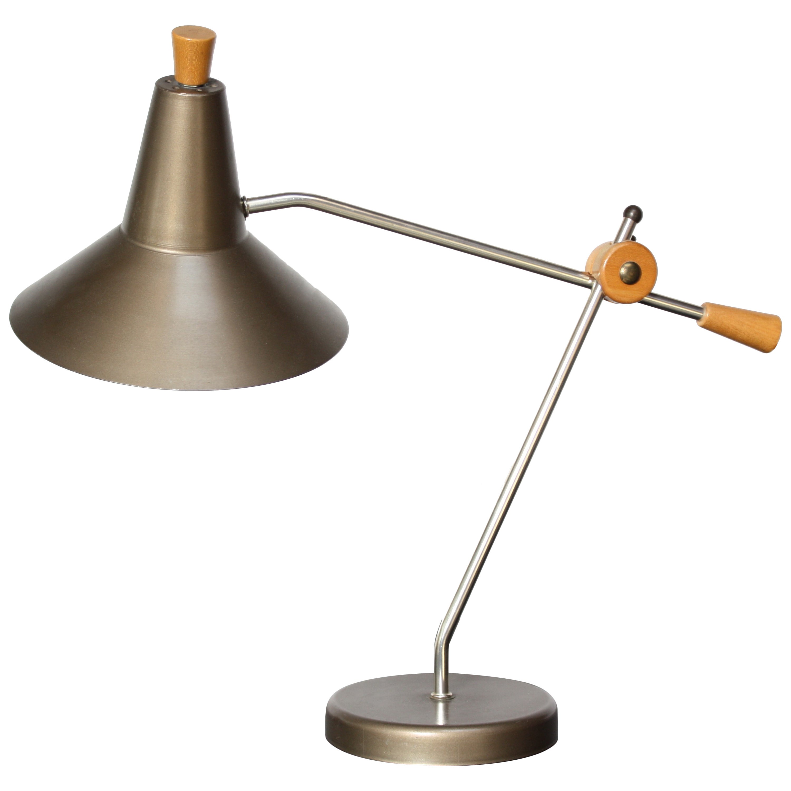 Heifetz Style Aluminum Table Lamp