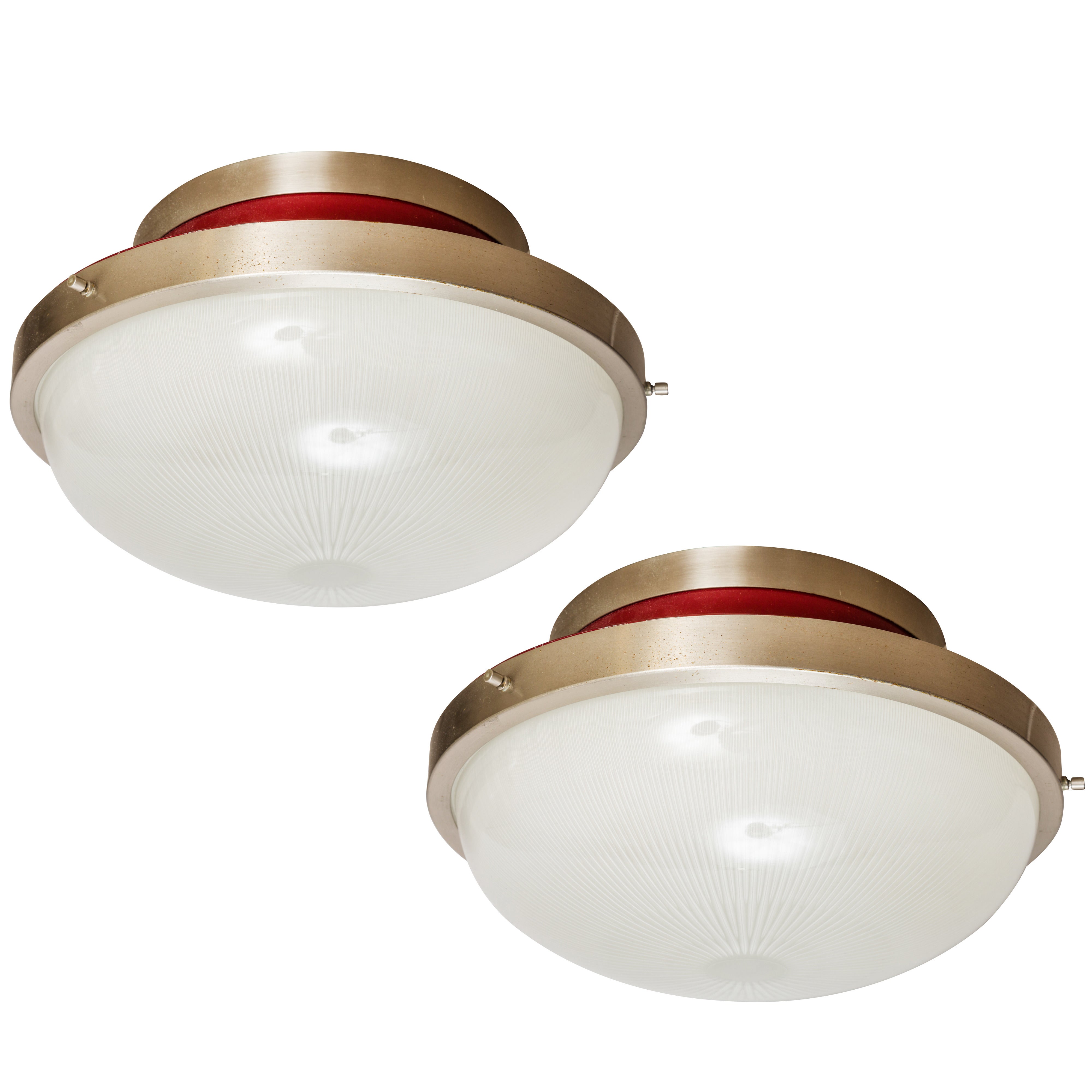 1960s Sergio Mazza Wall or Ceiling Lamps for Artemide