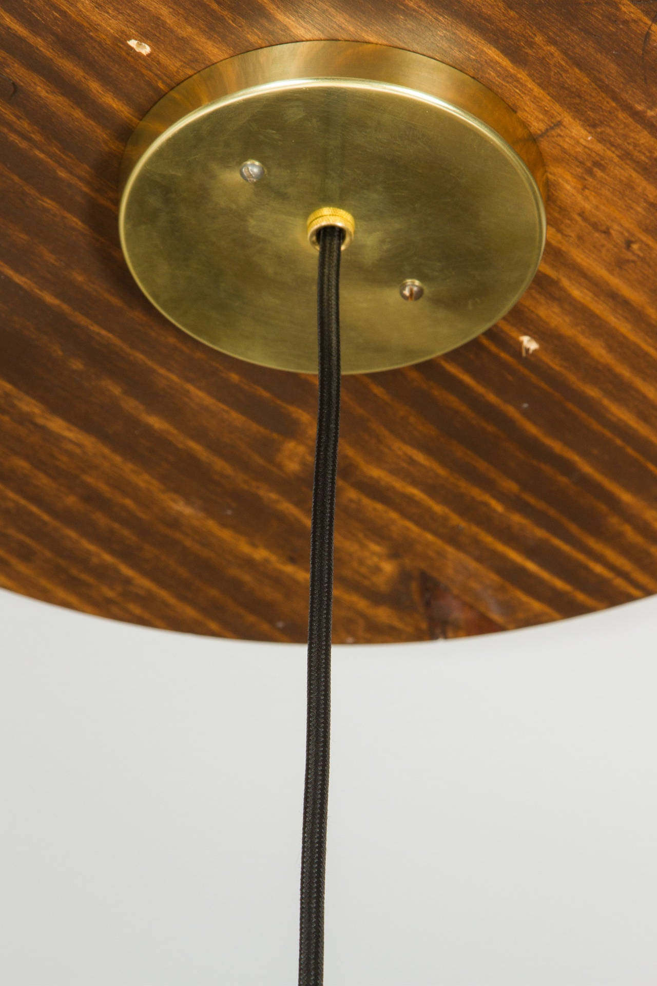 Paavo Tynell / Lightolier Perforated Brass Pendant 2
