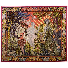 "Le Matin" Tapestry by Pierre Dubreuil, circa 1942