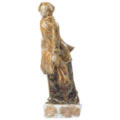 Antique Aloys, Art Nouveau Porcelain Statuette