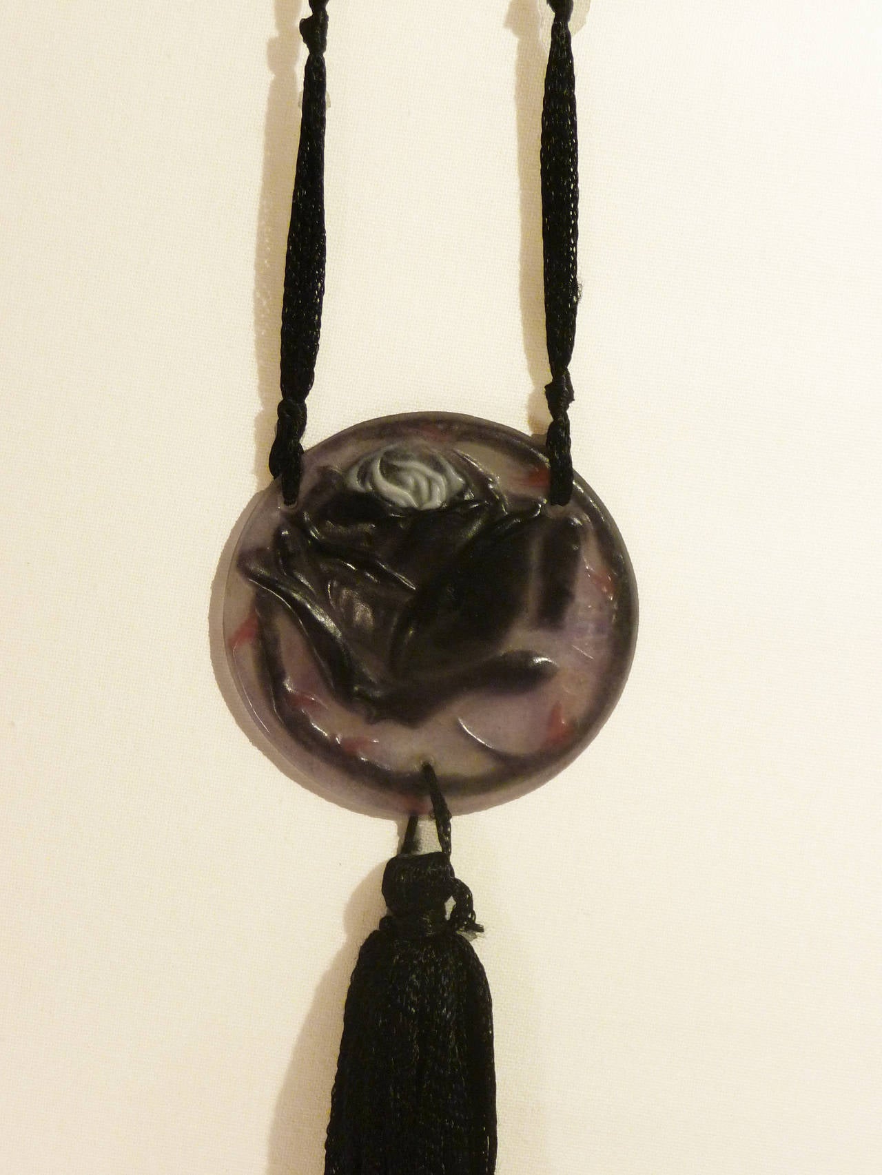 French Gabriel-Argy Rousseau Art Nouveau Pendant 