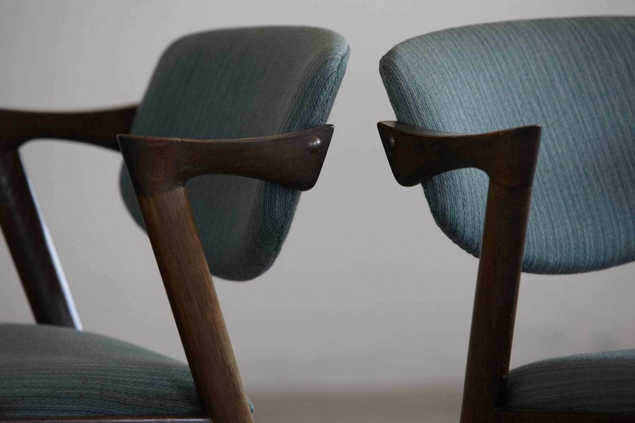 Danish Set of Four Kai Kristiansen 'Z' Chairs Model 42