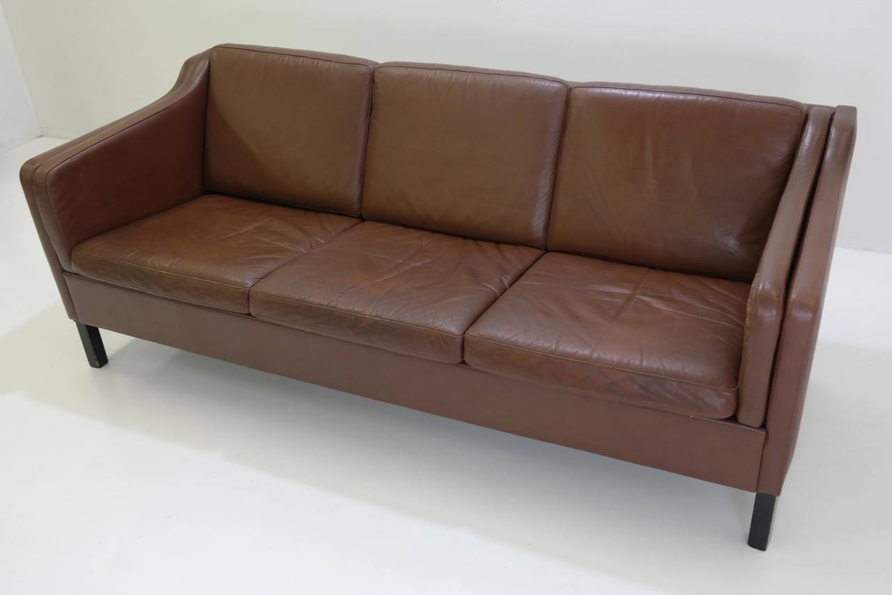 Scandinavian Modern Classic Danish Sofa in the Style of Børge Mogensen