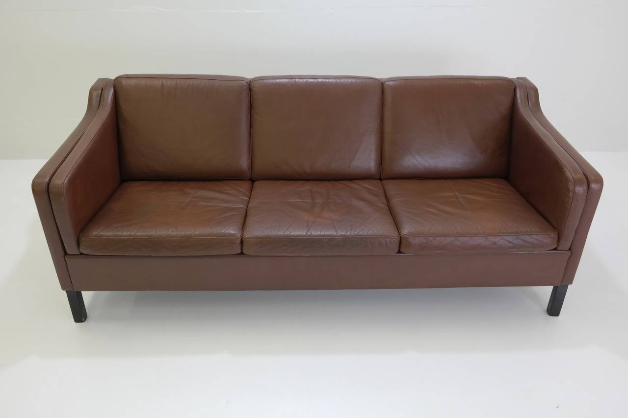 Classic Danish Sofa in the Style of Børge Mogensen In Good Condition In Pau, FR