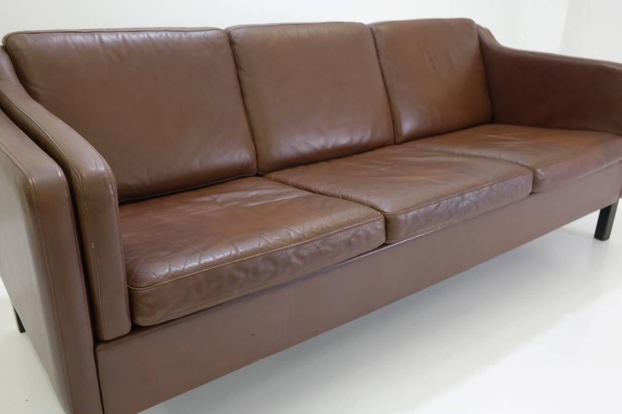 Mid-20th Century Classic Danish Sofa in the Style of Børge Mogensen