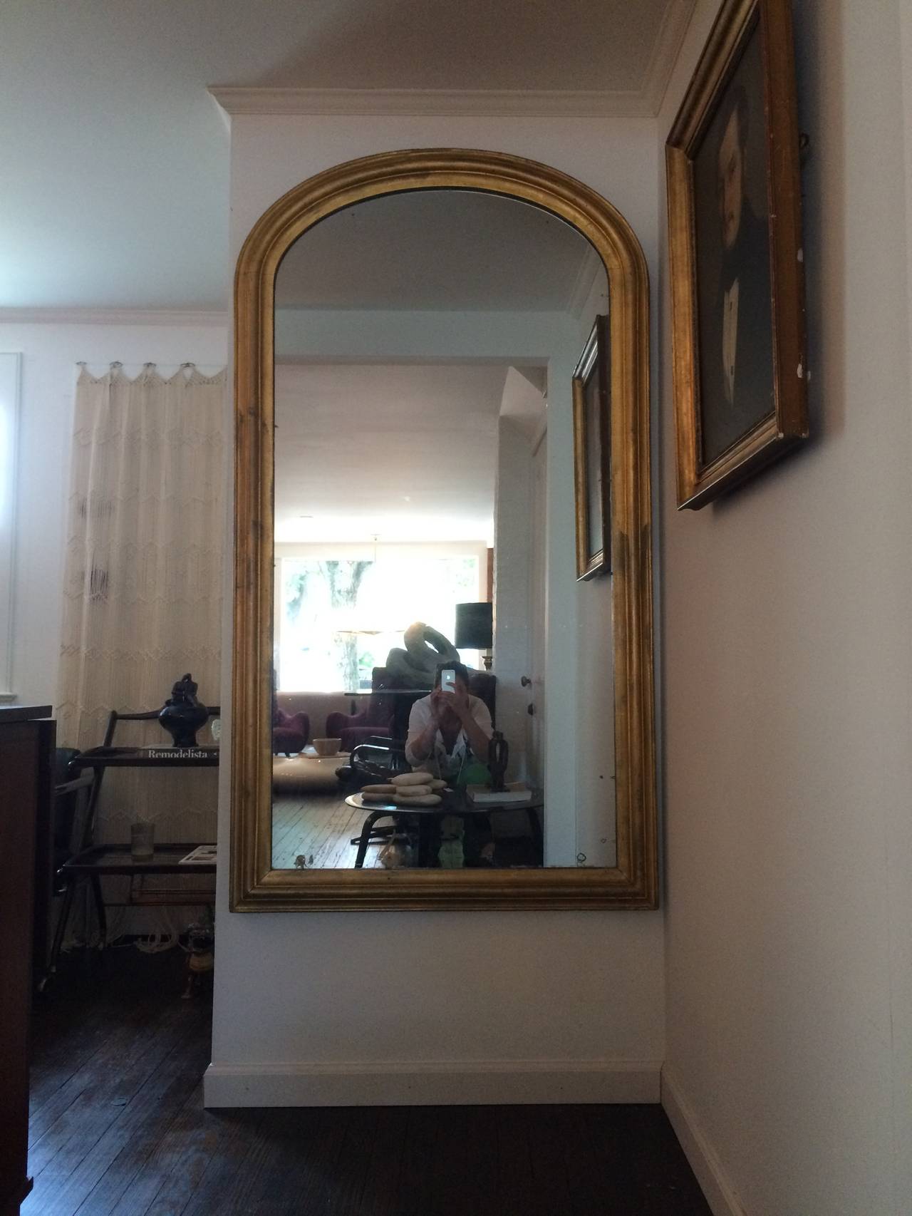 French Giltwood Mirror In Good Condition In Manhattan, NY