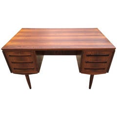Kai Kristiansen Rosewood Two-Sided Desk