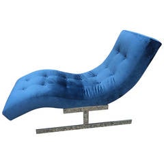 Milo Baughman Wave Chair
