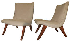 Pair of Domus "San Miguelito" Chairs by Michael Van Beuren, circa 1950