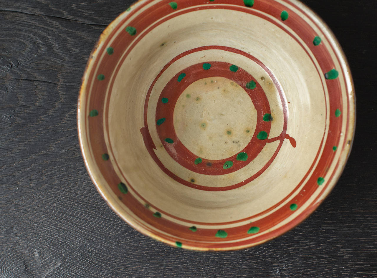 Rare Okinawa Bowl by Shoji Hamada in Signed Box In Excellent Condition For Sale In Oxford, Oxfordshire