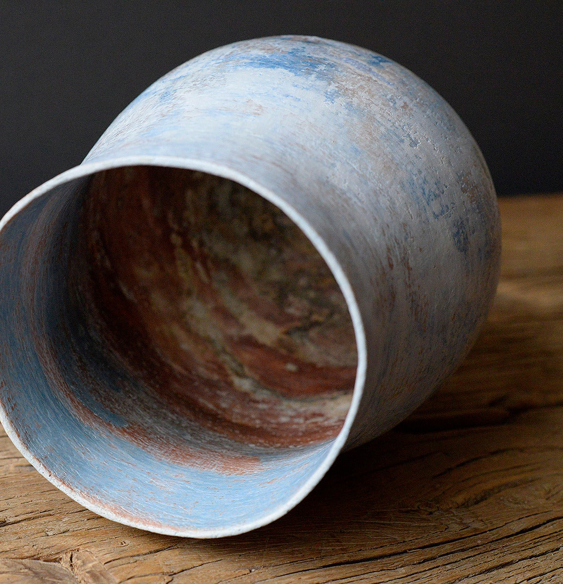 Great Britain (UK) Blue Jar by Elspeth Owen For Sale