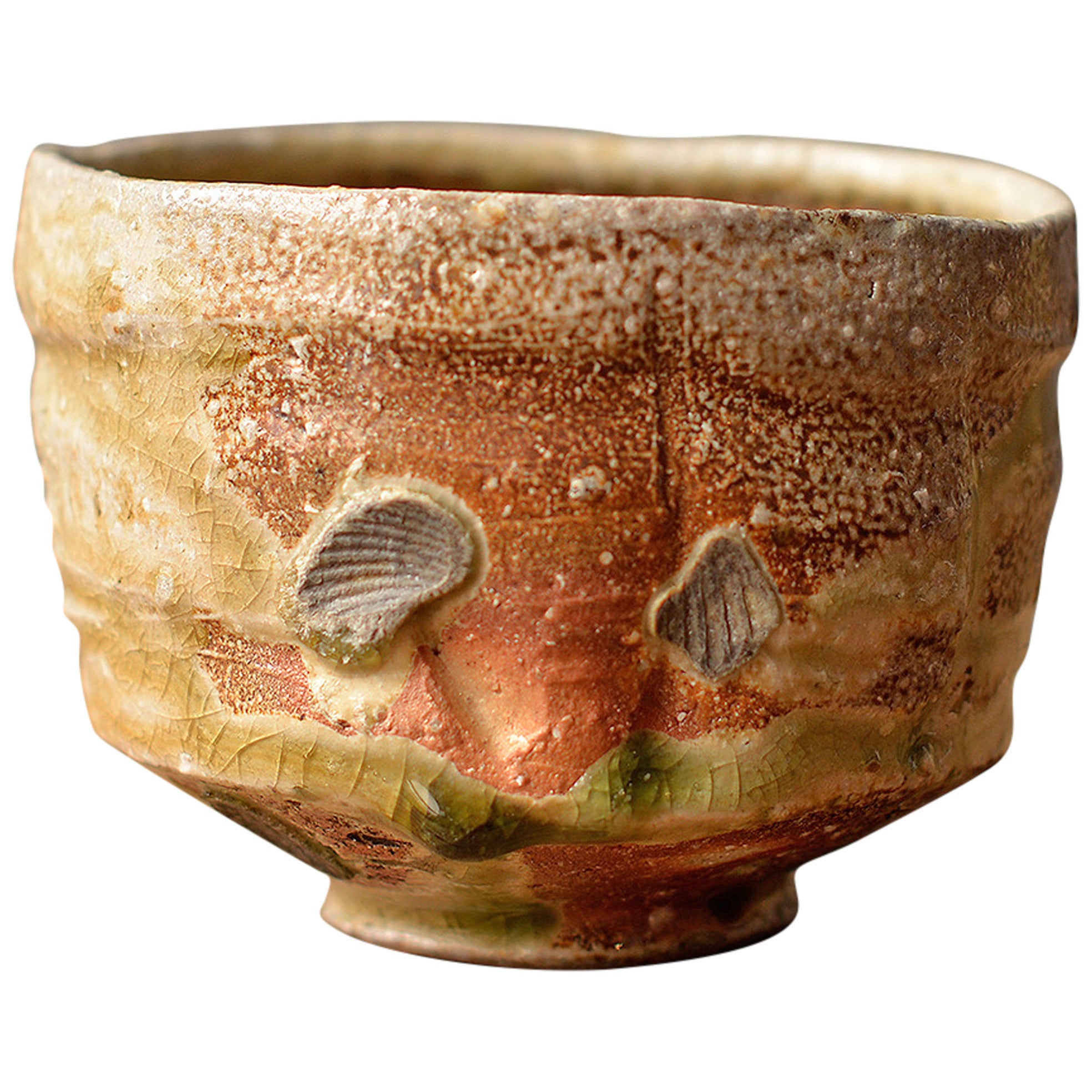 Iga Chawan Tea Bowl in Fitted Box by Yoh Tanimoto