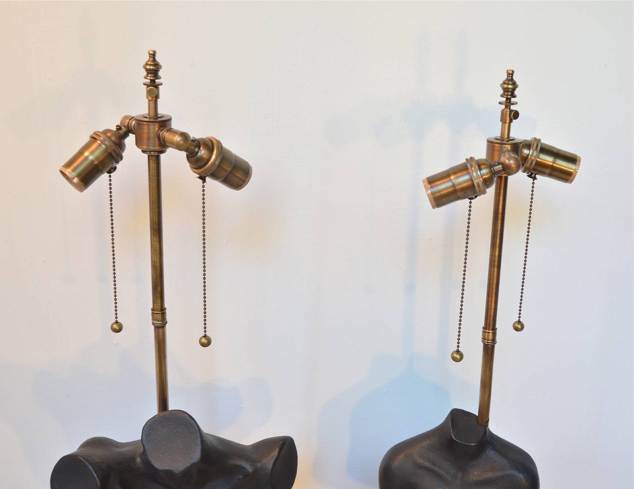 20th Century Sculptural and Figural Lamps by Leo Middleman