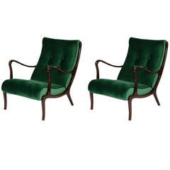 1960s Pair of Lounge Chairs