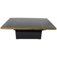1970s Coffee Table with Hidden Bar