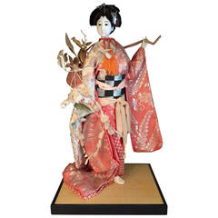 Antique Japanese Porcelain Doll