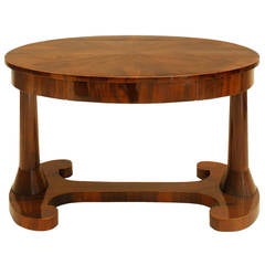 Oval Biedermeier Table
