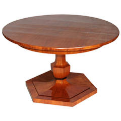 Antique Biedermeier Center Table