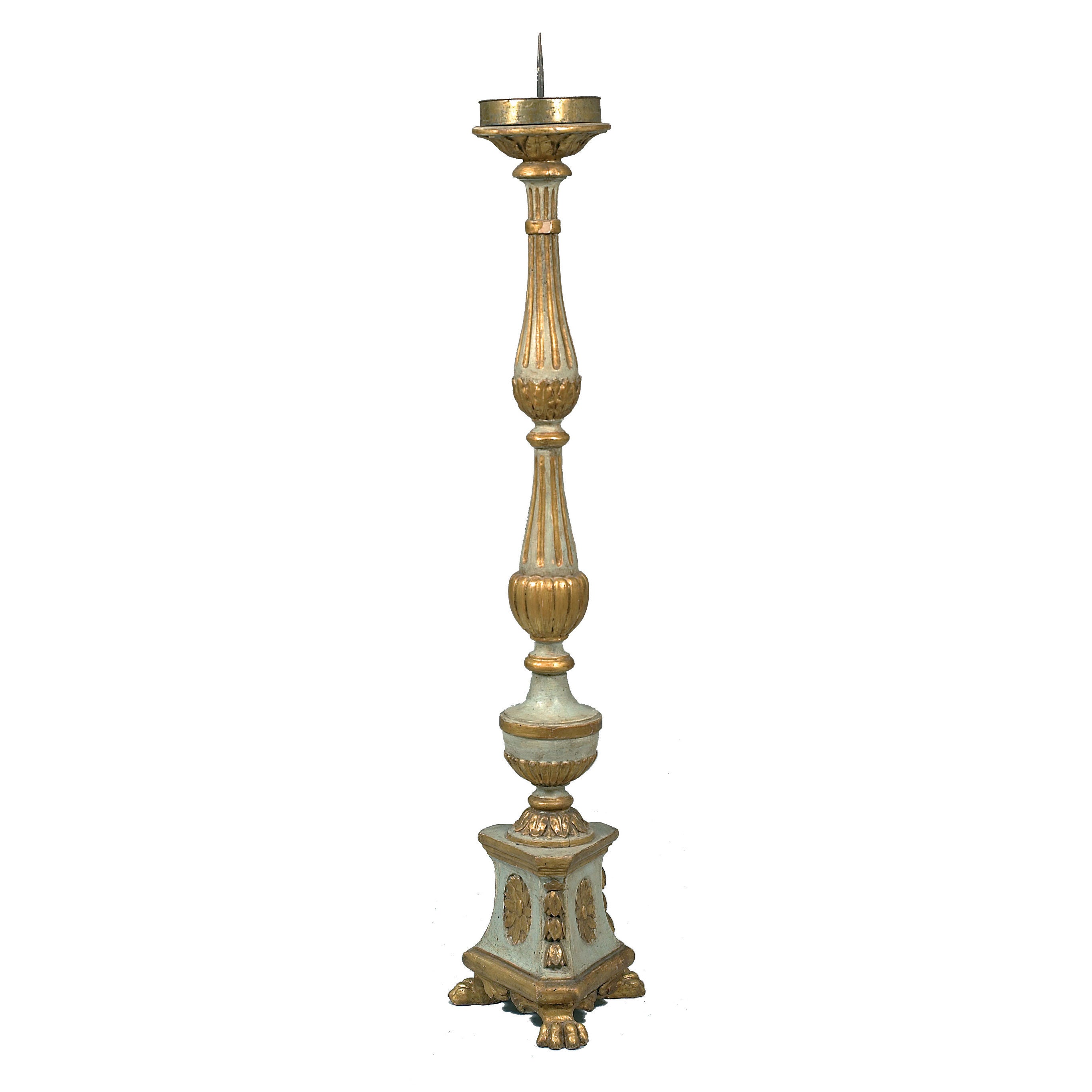 18th Century Italian Carved Wood Torchiere, circa 1780