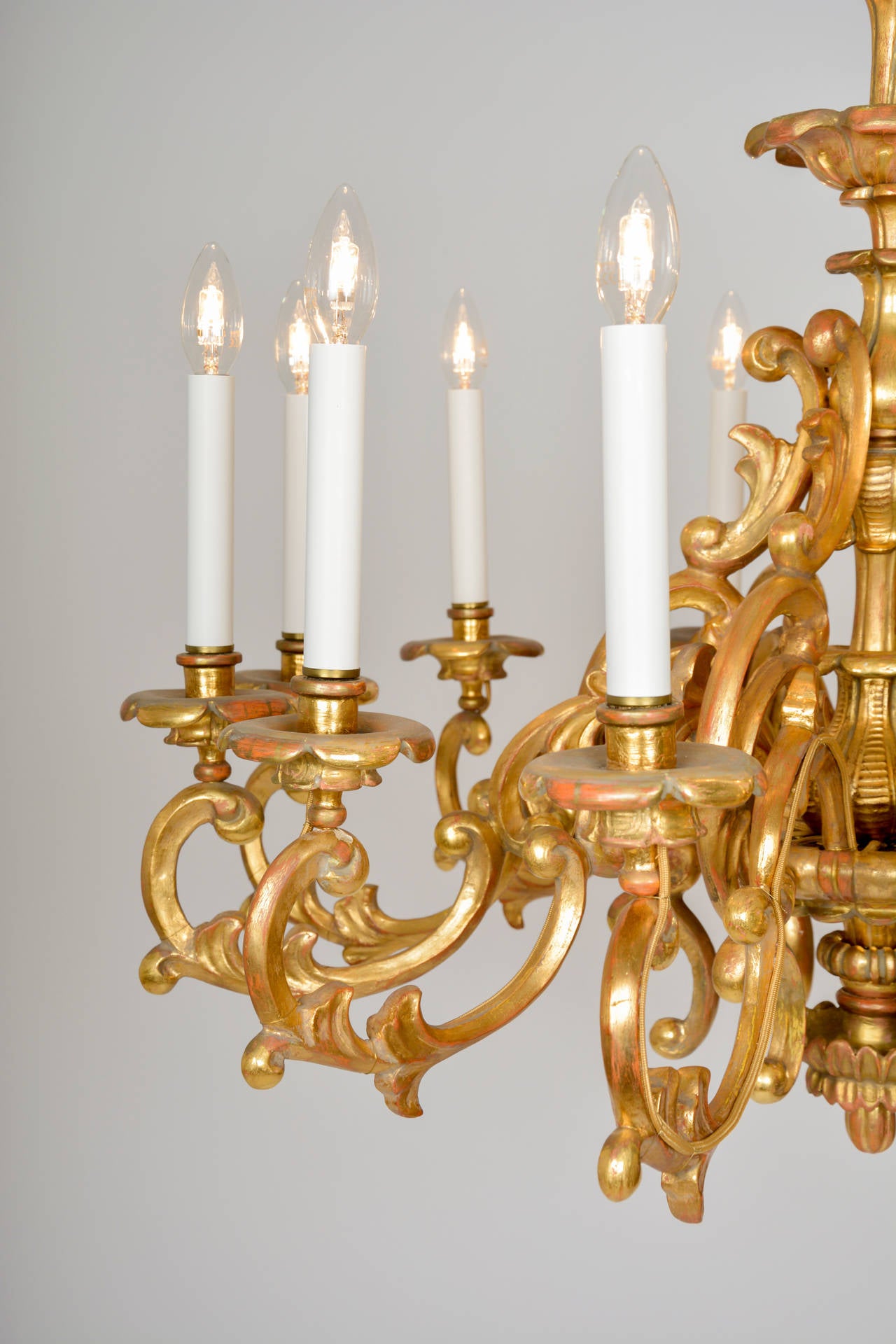 baroque inspired chandeliers