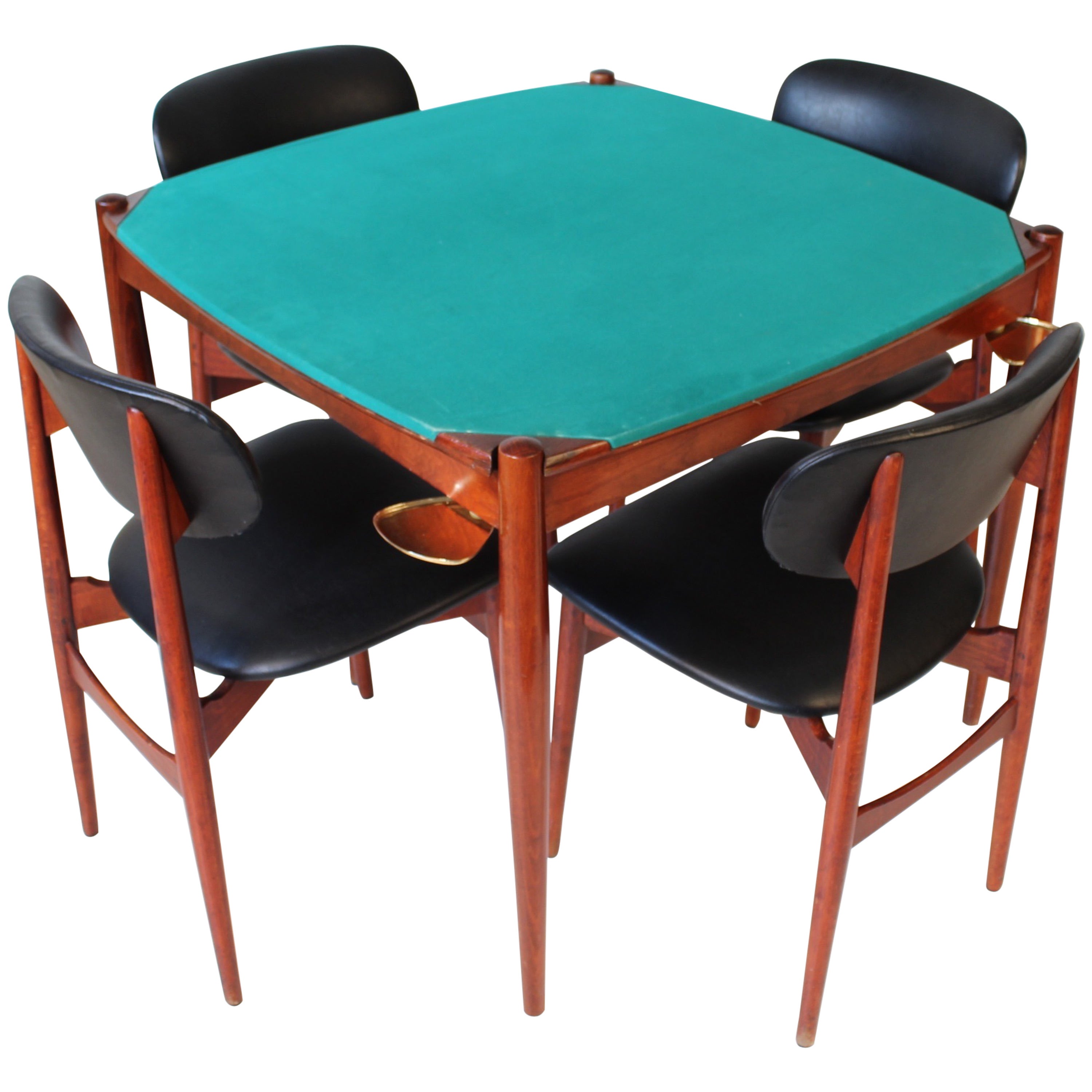 Poker Table by Gio Ponti for the Fratelli Reguitti