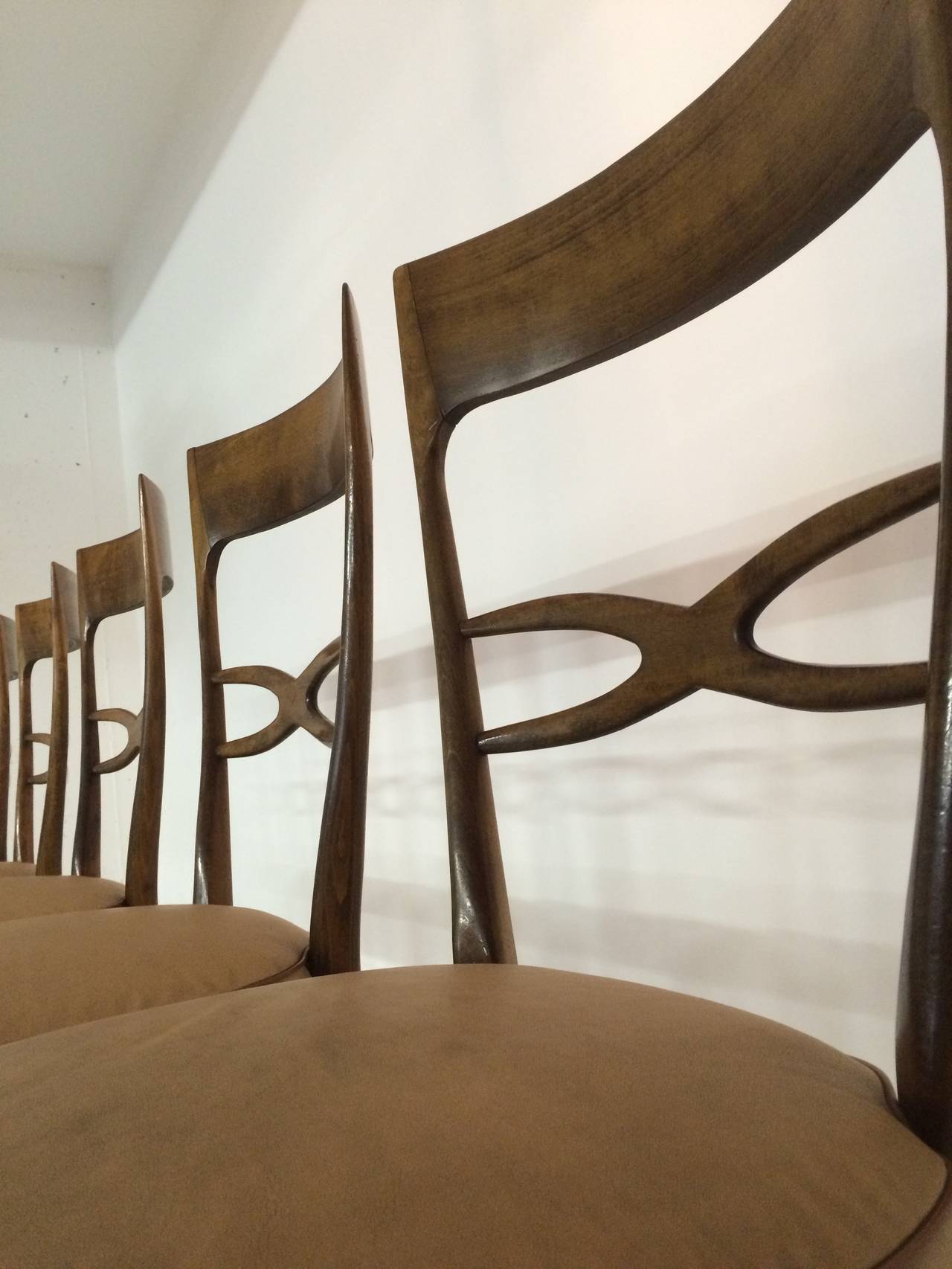 Melchiorre Bega Attributed Dining Chairs and Table 3