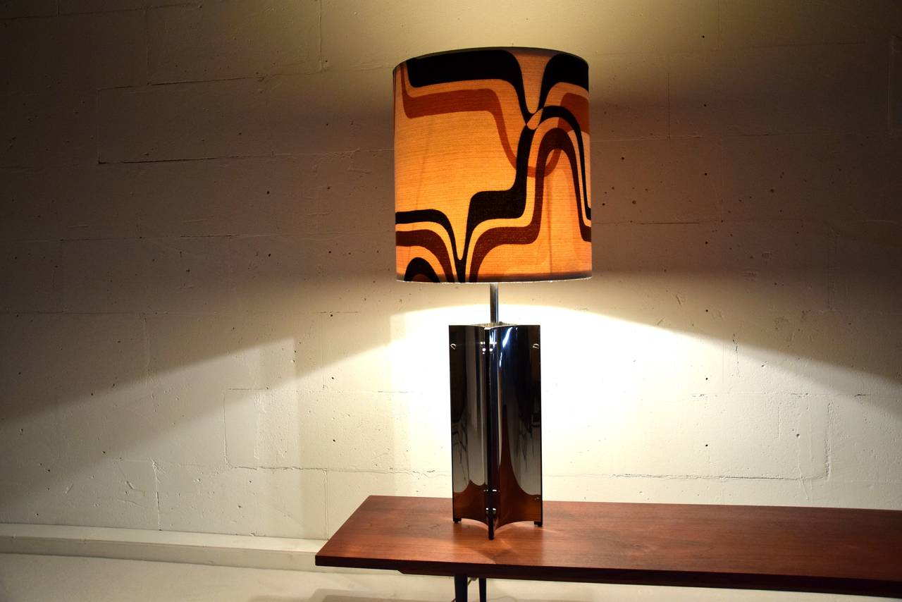 Late 20th Century Pierre Cardin & Gaetano Sciolari Floor or Table Lamp