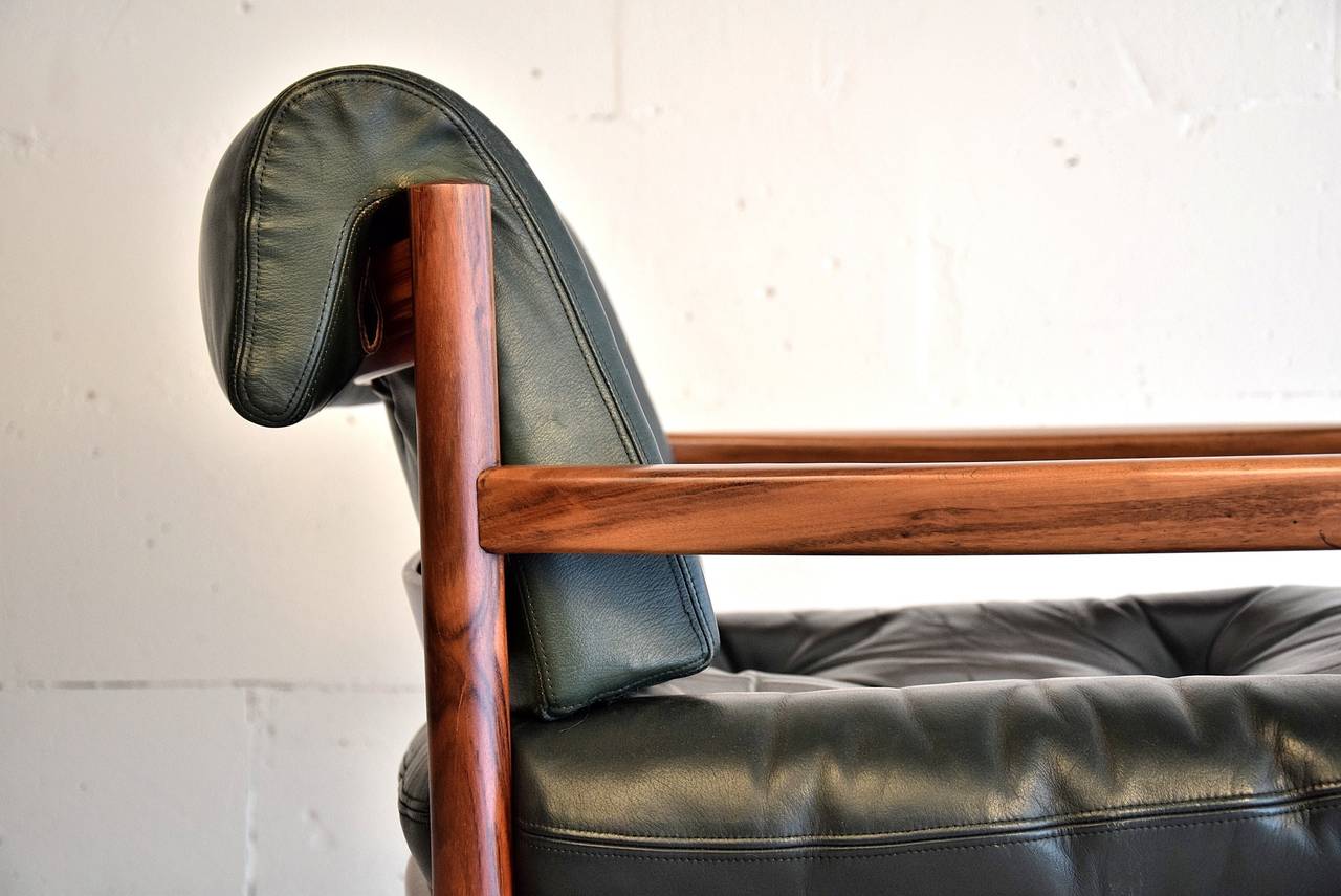 Mid-20th Century 1960s Rosewood Armchair by Arne Norell