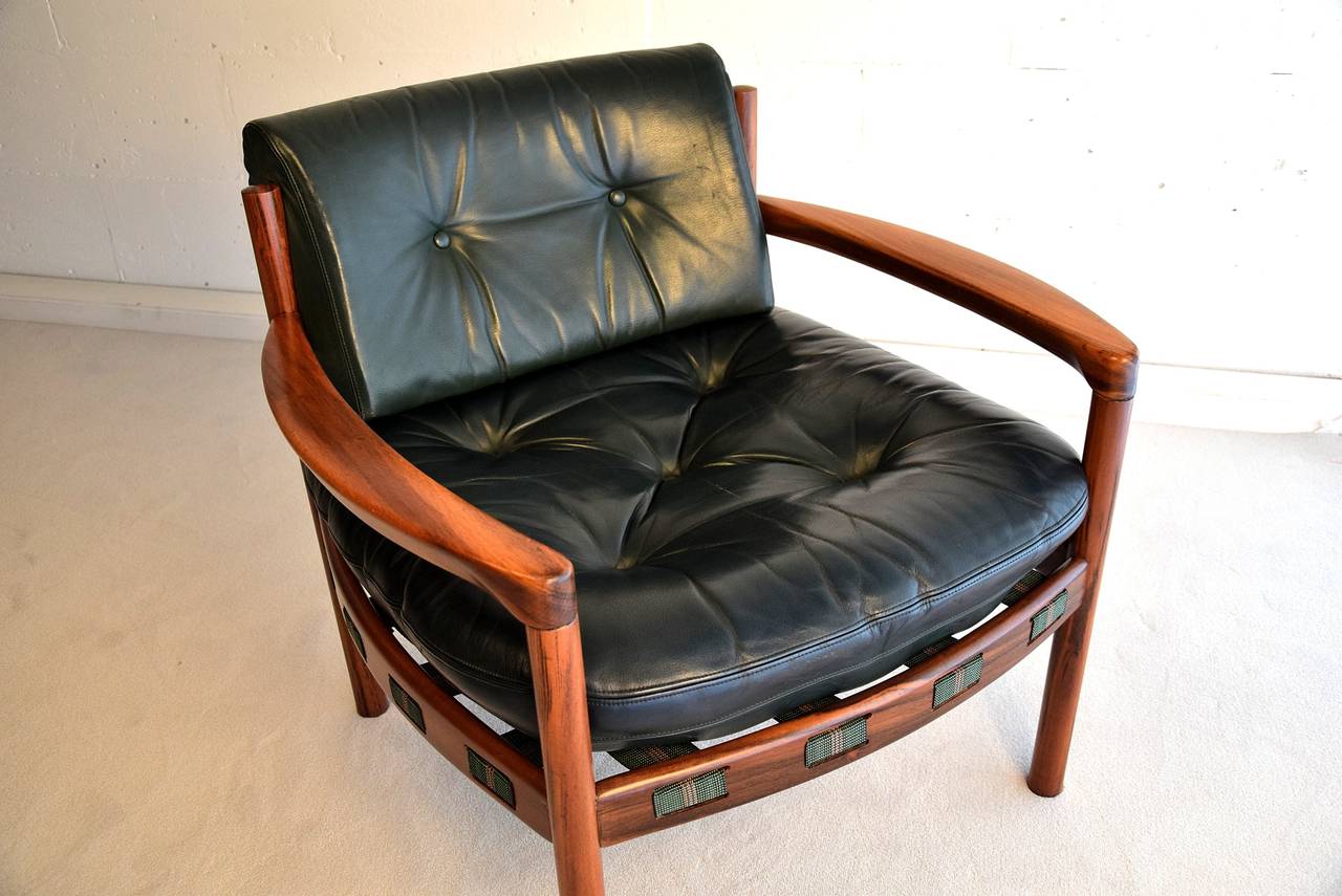 1960s Rosewood Armchair by Arne Norell 2