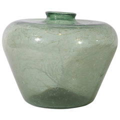 Antique James Couper & Sons Art Nouveau Clutha Glass Vase Attributed to C. Dresser