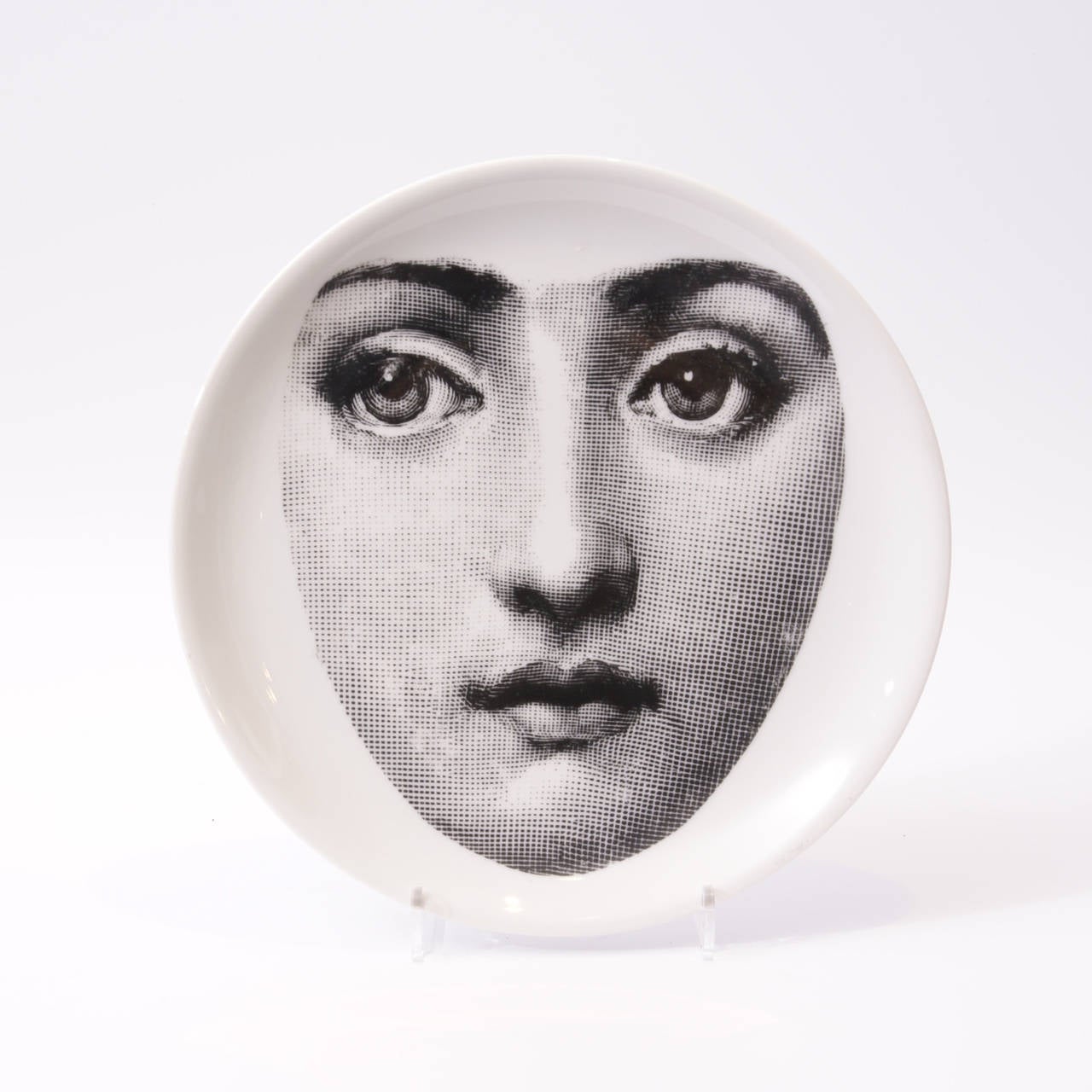 Set of Four Tema e Variazioni Porcelain Plates by Piero Fornasetti