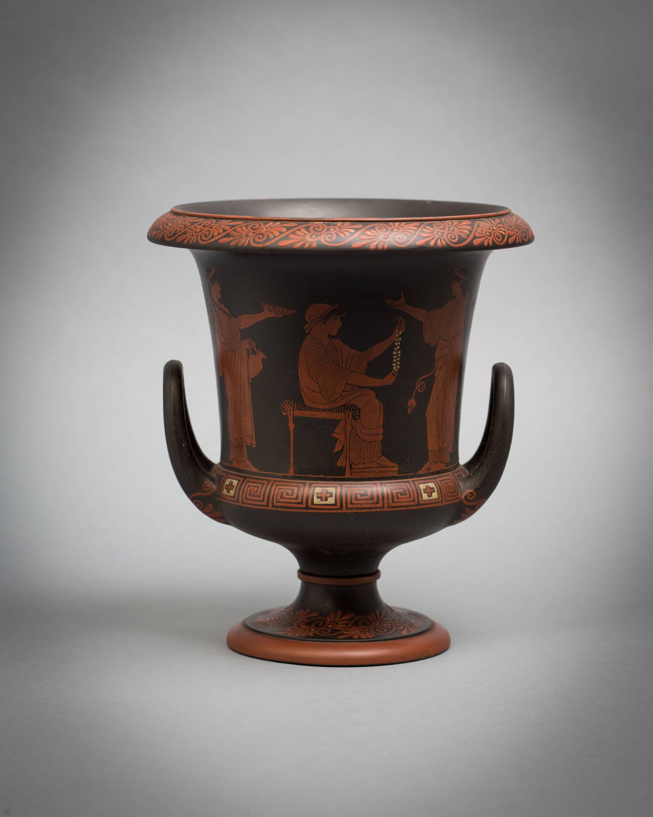 Wedgwood Rosso-Antico Vase, Circa 1790