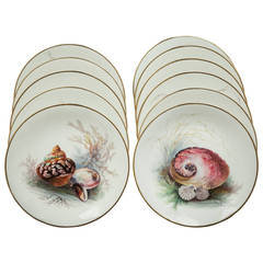 Set of 11 English Minton Porcelain Plates, circa 1880 12