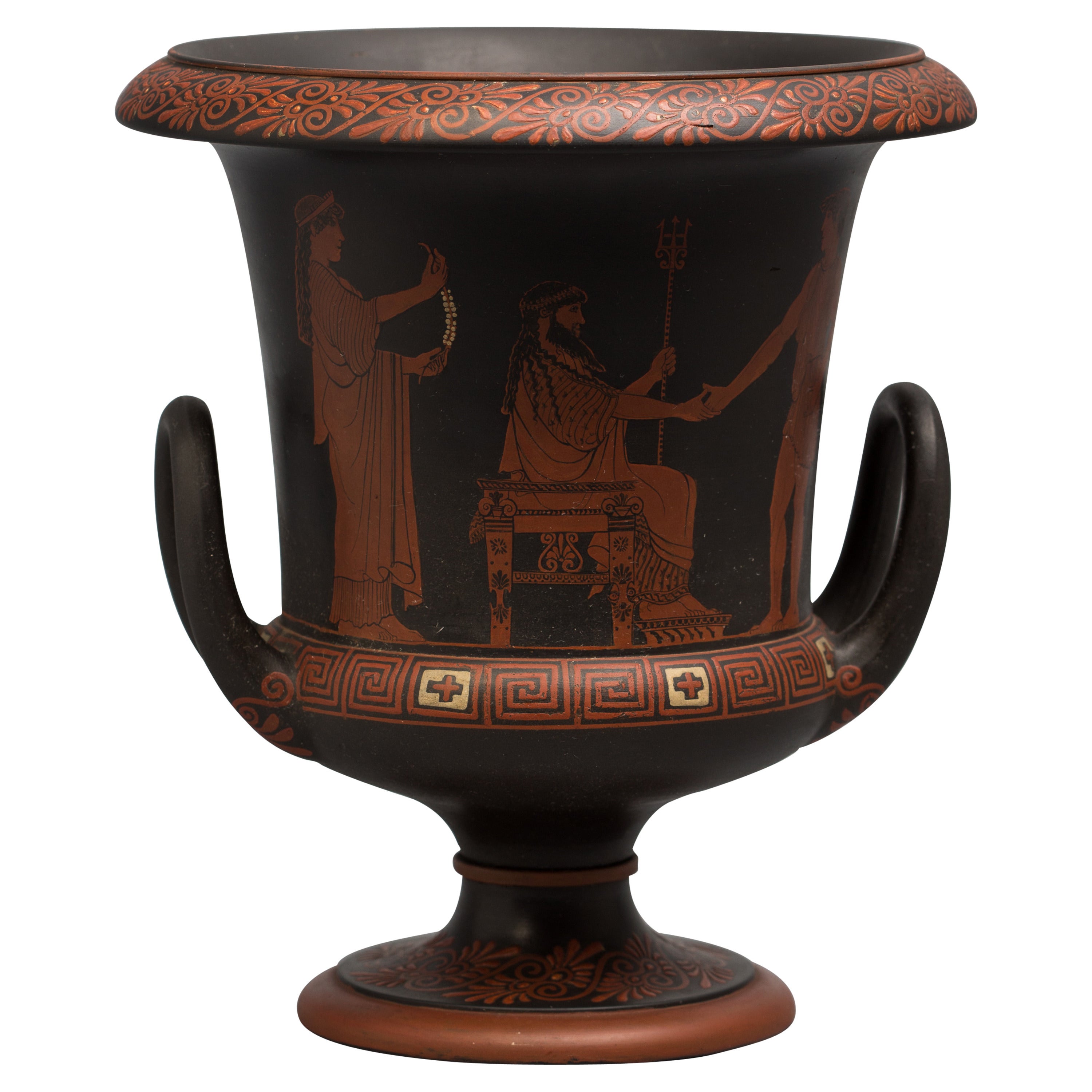 Wedgwood Rosso-Antico Vase, circa 1790