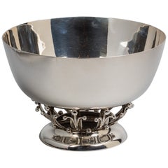 Antique Sterling Silver Bowl, Woodside Sterling Company, New York, circa 1920