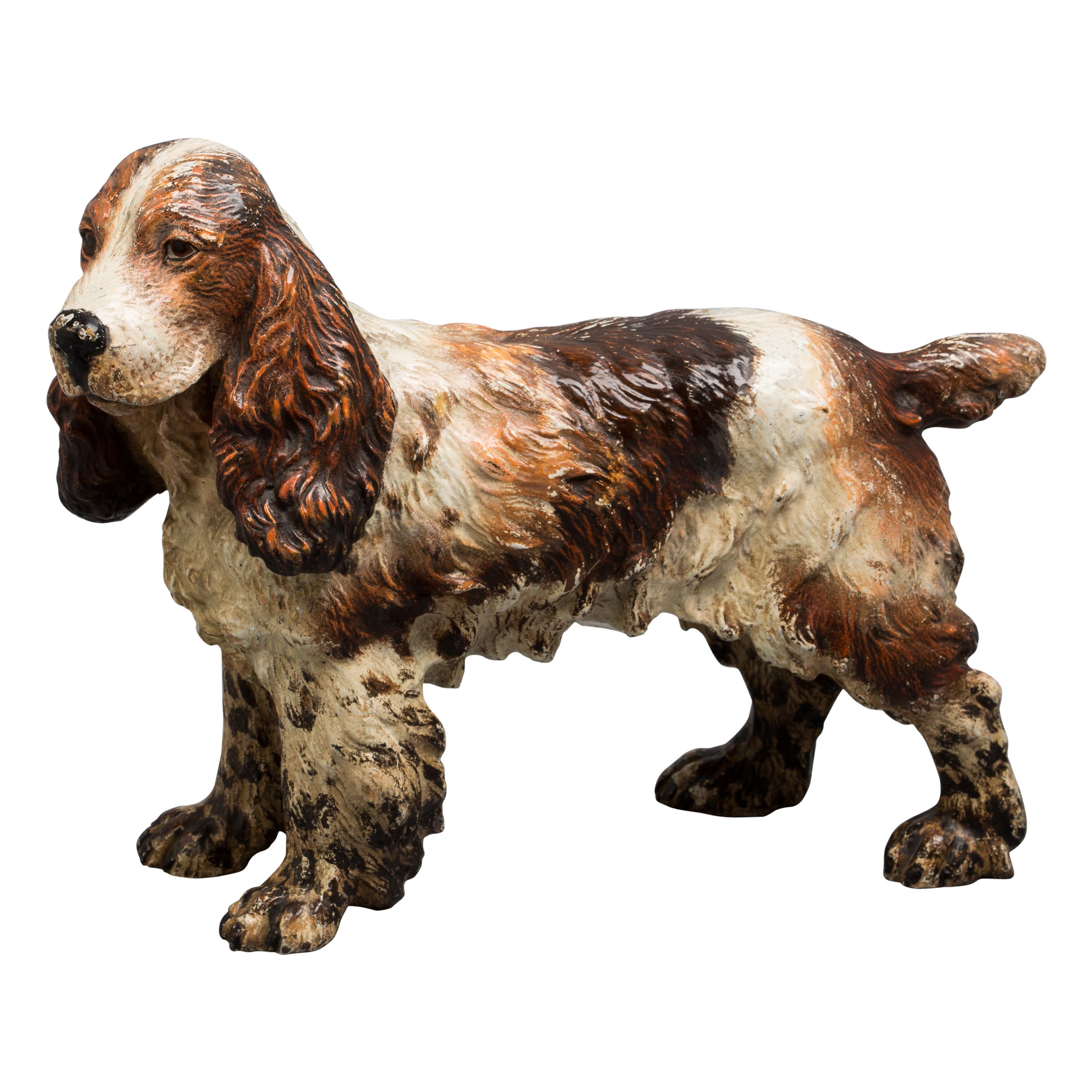 Wiener Bronzehund aus Wien, um 1890 im Angebot