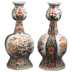 Pair of Delft Vases, circa 1800