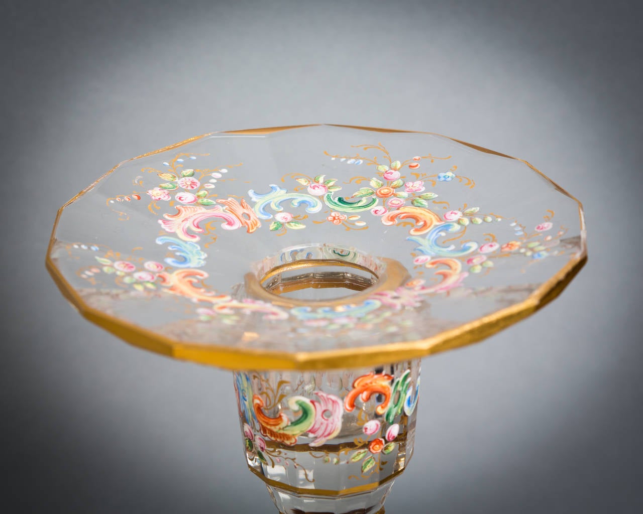 Austrian Enamel Table Glassware, Lobmeyr, circa 1890 2