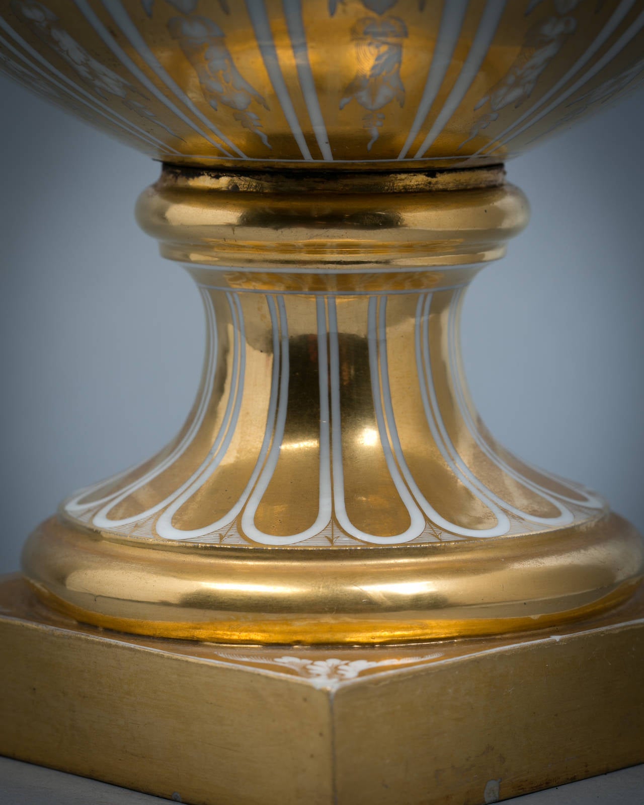 French Porcelain Vase, Locre, circa 1815 In Good Condition For Sale In New York, NY