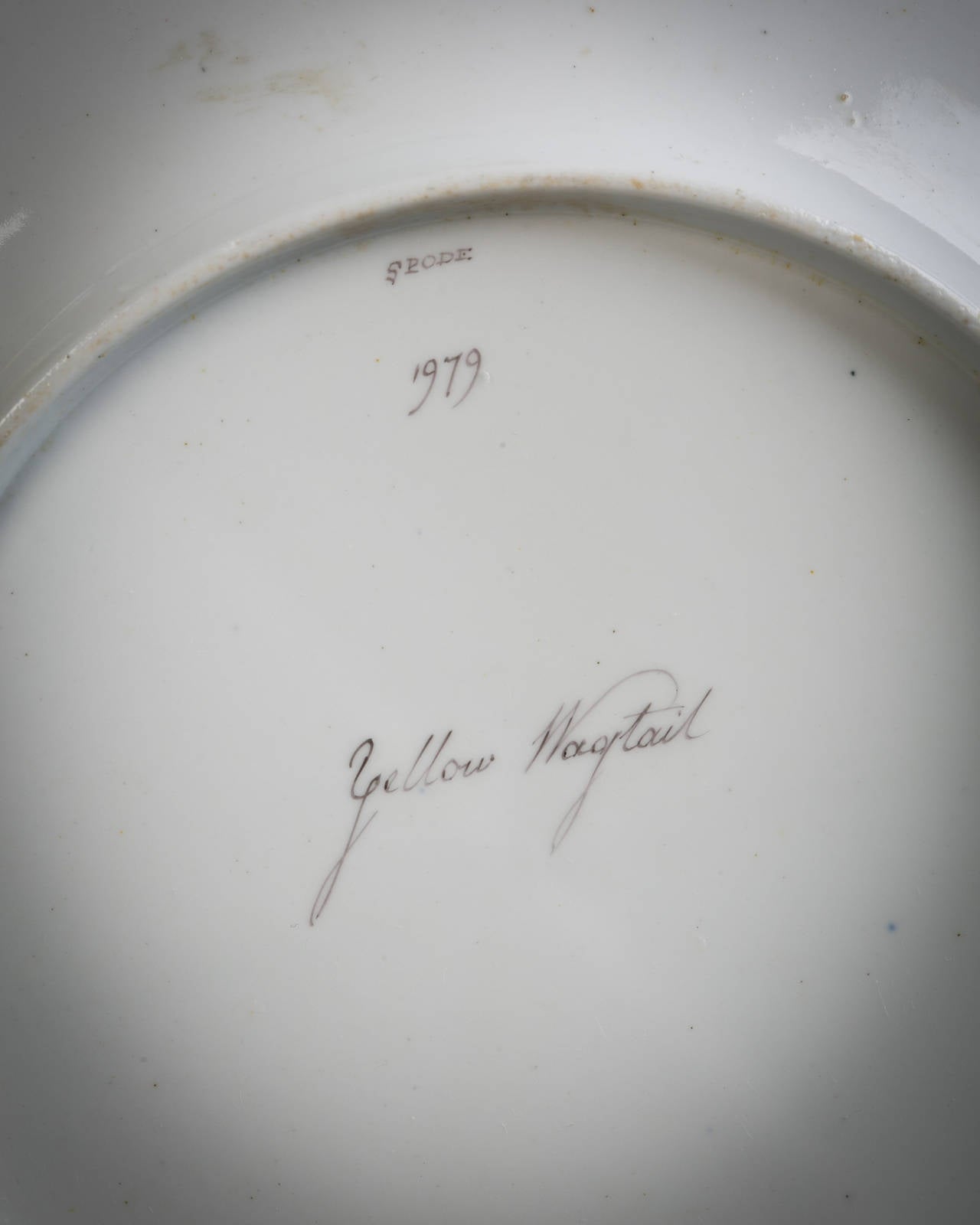 Juego de 12 platos de porcelana inglesa para pañuelos, Spode, hacia 1820 Porcelana en venta