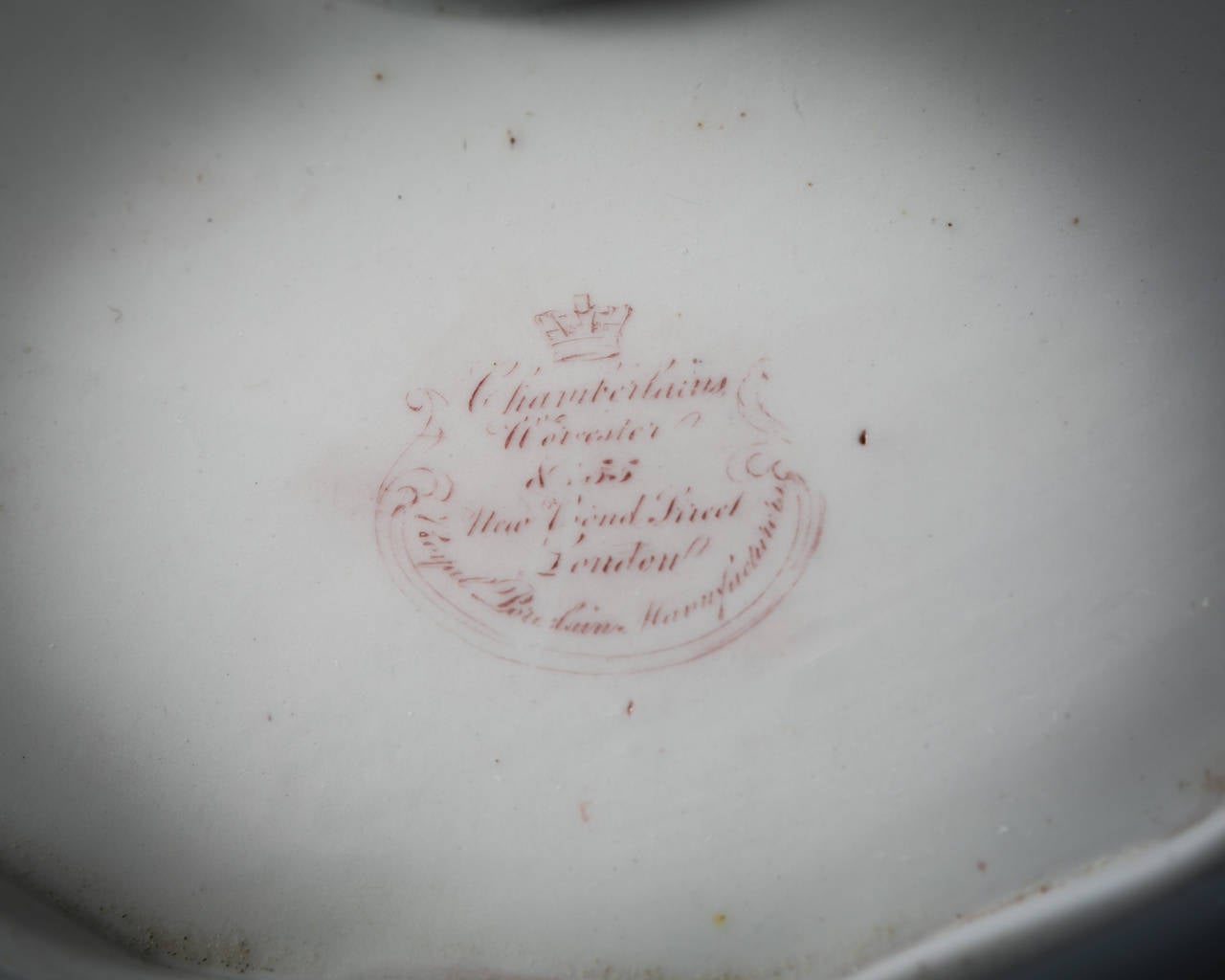 Englisches Chamberlain Worcester-Porzellan-Dessertservice, um 1815 im Angebot 5