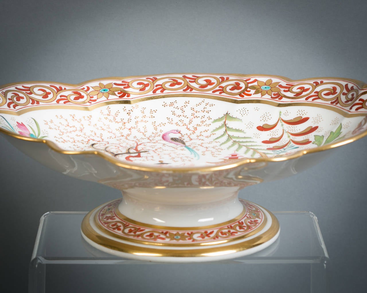 English Flight Barr and Barr Porcelain Dessert Service, circa 1815 In Good Condition In New York, NY