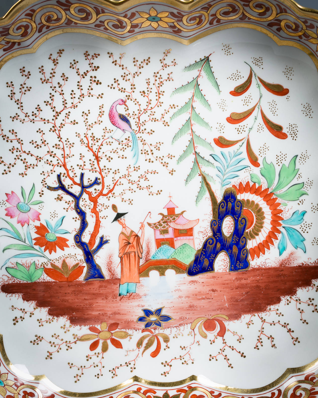 English Flight Barr and Barr Porcelain Dessert Service, circa 1815 For Sale 2
