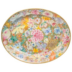 Antique Chinese Export Platter, circa 1820