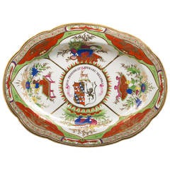 Chamberlain Worcester Bengal Tiger Platter, circa 1820 12