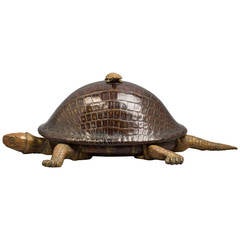 Turtle Inkstand, circa 1875 5